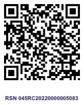 BIR QR code, RSN 045RC20220000005083